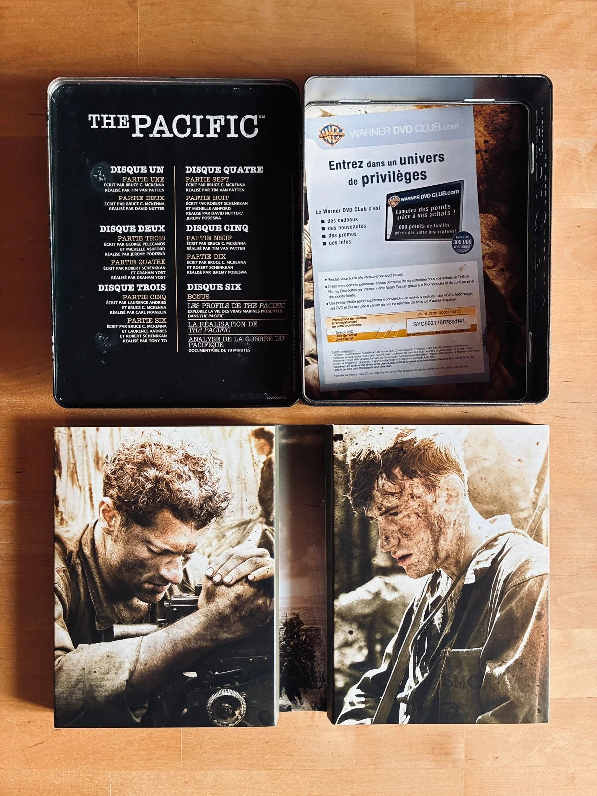 Coffret metal 6 DVD intégral série The Pacific de Steven Spielberg. – photo 4